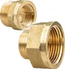 Two brass pipe fittings are shown against a white background. Produktbild-Vorschau