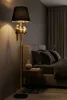 Lampadaire Perroquet - Lampe Sur Pied E27 En Métal Doré Et Voir les images du produit 12
