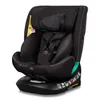 A black car seat is shown from a three-quarter angle against a white background. Produktbild-Vorschau