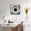 Gerahmtes Poster - Schwarzer Rahmen - Stück Modern Treppe - Produktbild-Vorschau 6