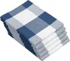 5er Set Geschirrtücher Baumwolle 50x70 cm blau-kariert Produktbild-Vorschau 1