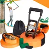 Zestaw przeszkód VEVOR slackline 2 x 18,3 m slackline 2 x Podgląd zdjęcia produktu 1