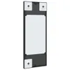 Wandspiegel Schwarz 20x50 cm Rechteckig Eisen Produktbild-Vorschau 5