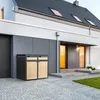ML-Design Mülltonnenbox 4er für 4 Tonnen 240L 264x80x120 cm Produktbild-Vorschau 10