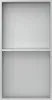 A simple, empty shelf unit. Náhľad obrázku produktu