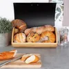 Vilde Brotkasten Brotkorb Brotbehälter aus Metall und Holz Produktbild-Vorschau 9