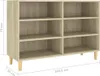 Příborník Sonoma Dub 103,5x35x70 cm výrobek ze dřeva Náhled obrázku produktu 6