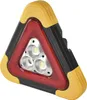 LED varovný trojúhelník, nabíjecí, COB LED + červená LED Náhled obrázku produktu