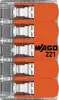 Wago 221-615 COMPACT zacisk przyłączeniowy 6 mm² 5-żyłowy Podgląd zdjęcia produktu 5