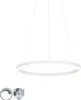 Design Hängelampe Weiß 60 cm inkl  LED 3 Stufig dimmbar Produktbild-Vorschau 9