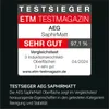 AEG TK85IM0FSZ, Černá, Vestavěné, 83 cm, Indukční varná Náhled obrázku produktu 3