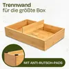 Schubladen Organizer Box 8er Set - Aus nachhaltigemBambus Produktbild-Vorschau 7