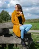 Knit Factory Alex lange Strickjacke - Grau - 36/38 Produktbild-Vorschau 5