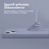 Accezz Liquid Silikoncase iPhone 15 - Lavender Gray Produktbild-Vorschau 2