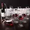 Décanteur à vin en forme de U en cristal, carafe à vin, Voir les images du produit 6