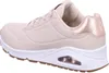 Side view of a beige Skechers sneaker. Anteprima dell’immagine prodotto
