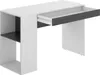 Dmora Scrivania Arianella 50x115x74h cm Bianco, Modulabile Anteprima dell’immagine prodotto 6