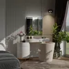 Badspiegel mit LED Beleuchtung - Giza - 90 cm, 90 cm Produktbild-Vorschau 2
