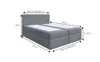 Bett Boxspringbett SENO Topper T25 mit Bettkästen - Produktbild-Vorschau 4