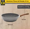 Karl Krüger 1024NET Aluminium-Pfanne Nevada tief, Ø 24 cm Produktbild-Vorschau 6