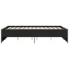 Bettgestell Schwarz 120x190 cm Holzwerkstoff und Metall Produktbild-Vorschau 5