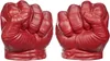 A pair of red Hulk fist-shaped hand grips. Anteprima dell’immagine prodotto