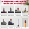 A collage of different vacuum cleaner attachments for Dyson models. Produktbild-Vorschau