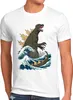 style3 Kanagawa Monster Herren T-Shirt japan wave nipon Produktbild-Vorschau 1