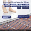 VILSTEIN Elektrische Fußbodenheizung 200W/m², für Fliesen Produktbild-Vorschau 2