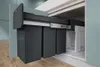 Hailo Einbau-Mülleimer EcoLine 3x10L Schwarz Produktbild-Vorschau 13