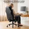 Ergonomická kancelářská židle HOFFREE s 7-bodovou vibrační Náhled obrázku produktu 8