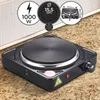 Jago® Kochplatten - Schwarz, Elektrisch, 1000 W, für Küche, Produktbild-Vorschau 2