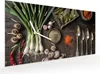 Wanduhr aus Glas mit Motiv Kochen Leidenschaft- 60 x 30 cm Produktbild-Vorschau 2