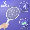 Elektrická elektrická plácačka na muchy 2W1 LED lampa na Náhľad obrázku produktu 4