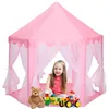 Rosa Spielzeugburg Zelt für Kinder 135x140cm, Spielhaus für Produktbild-Vorschau 1