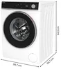 SHARP ES-NFA816BW1NA-DE Waschmaschine Frontlader, 8kg, Produktbild-Vorschau 2