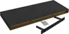 Moderne schwebende Wandregale – 60 cm – Schwarz – 3er-Pack Produktbild-Vorschau 4