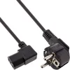 InLine Netzkabel, Schutzkontakt gew. auf Kaltgerätest. C13 Produktbild-Vorschau 1