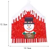 4-teilig, Weihnachts-Esszimmerstuhl-Schonbezüge, Produktbild-Vorschau 2