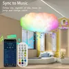 LED Wolken Deckenlampe RGB Gewitterwolke Lightning Lampe Produktbild-Vorschau 7