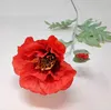 6er Set künstliche Mohnblumen mit 1 Blüte rot H. 70cm Produktbild-Vorschau 2