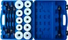 A blue plastic case containing a set of silent bearing puller tools. Náhled obrázku produktu