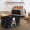 Olvy Toaster 4 Scheiben, Langschlitztoaster, Digitaldisplay Produktbild-Vorschau 3