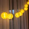 technik@all LED Solar-Lichterkette mit 20 gelben Lampions Produktbild-Vorschau 3