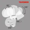 LED Außenleuchte Bewegungsmelder Dauerlicht IP44 10W weiß Produktbild-Vorschau 4