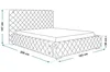 Polsterbett 160x200 cm Adonis - Chesterfield, Glamour - Produktbild-Vorschau 6