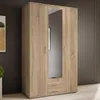 Karl Armoire Chêne Sonoma + miroir Voir les images du produit 2