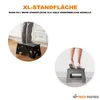 PROFI-PARTNER Klappbarer Tritthocker XL – bis 350 kg Produktbild-Vorschau 5