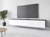 TV-Bank CERIEE 180 – matera / weiß glänzend Produktbild-Vorschau 2