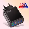 3USB+25W PD nabíjačka na mobilný telefón Štandardná 40W Náhľad obrázku produktu 3